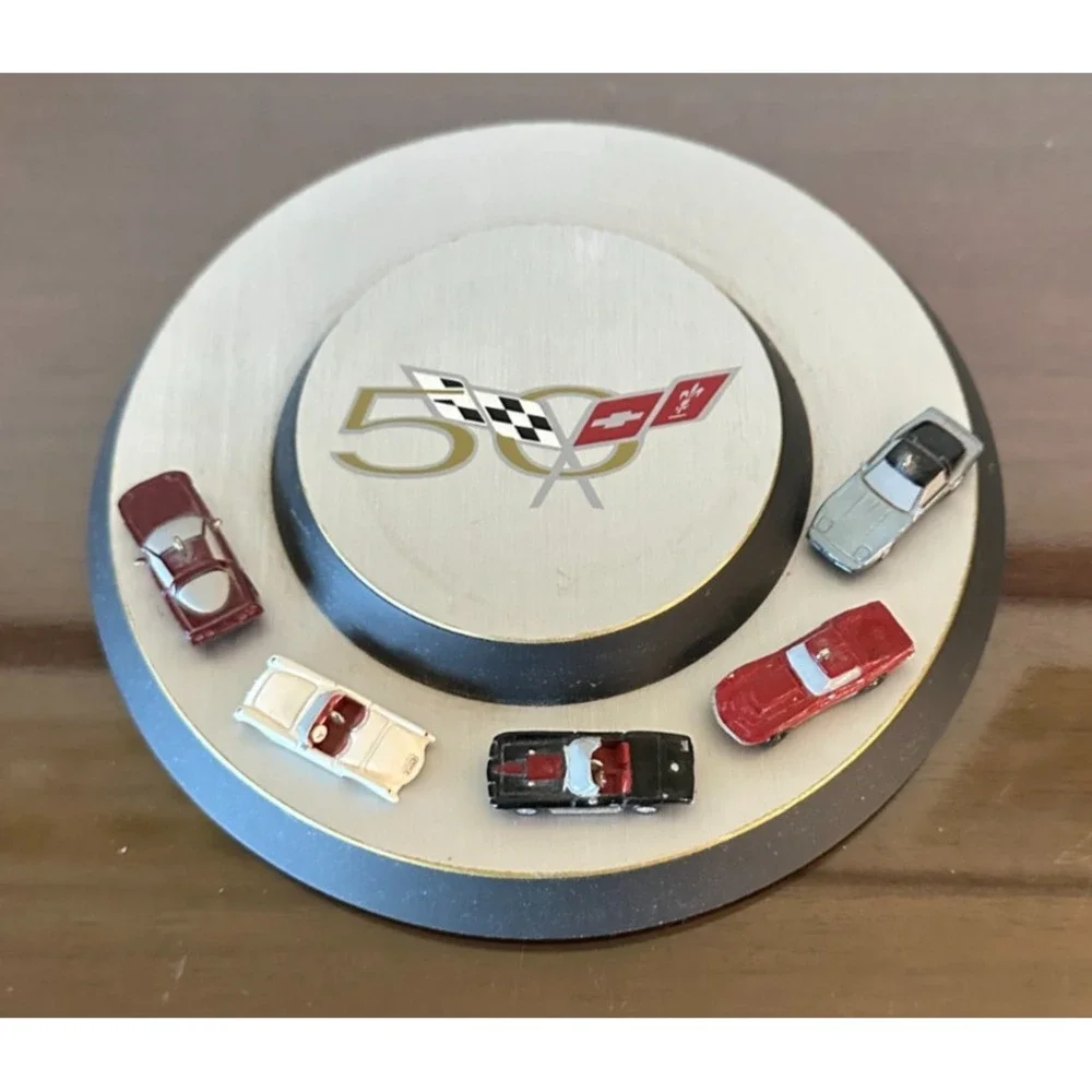 Hallmark Keepsake Ornament GM Join The Caravan Corvette 50th‎ Anniversary 2003